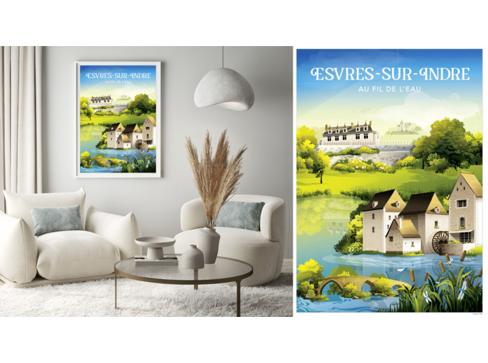ESVRES SUR INDRE - POSTERS