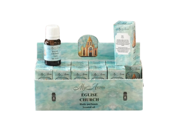 Flacon d'Huile Parfumée 10ml Eglise