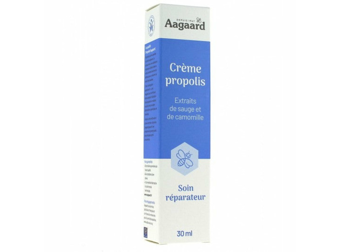Crème réparatrice à la propolis-30 ml-Aagaard