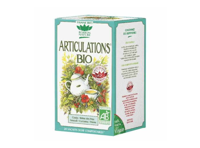 Tisane articulations bio-20 sachets-Romon Nature