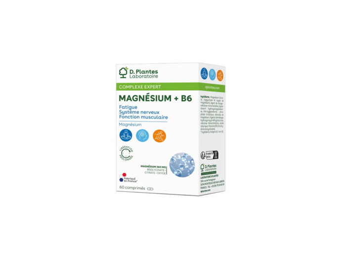 Magnésium + B6 60 comprimés