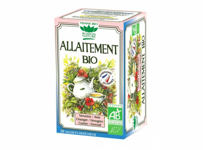 Tisane Allaitement Bio - 20 sachets-Romon nature