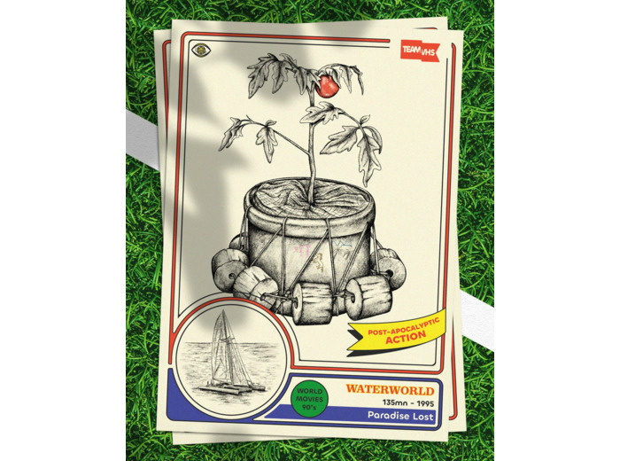 Print Waterworld - format "Carte-postale"