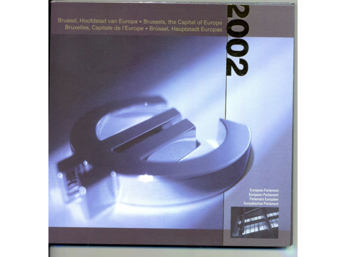 COFFRET EURO 2002 1 ET 2 CENTIMES DES 12 PREMIERS PAYS EURO et MEDAILLE