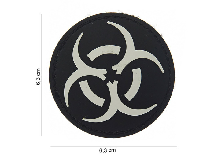 Patch 3D PVC " RESIDENT EVIL " Noir