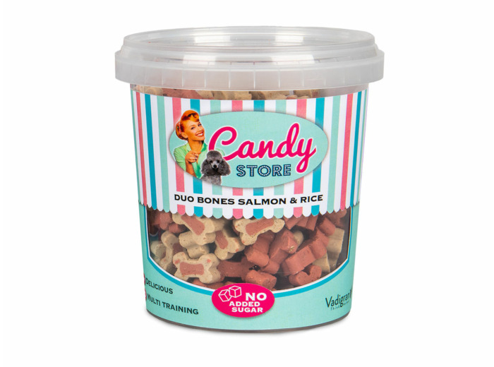Candy duo bones mélange saumon & riz - 500g