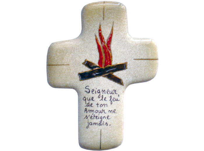 Foi et Amour 11,3X8,3cm - EMAUX DU LIBAN