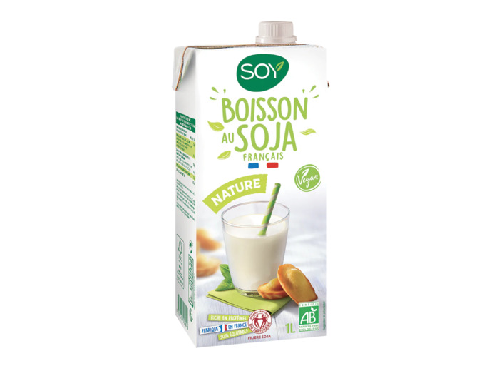 Boisson soja nature Bio-1L-Soy