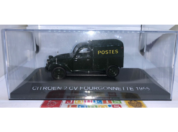 CITROEN 2 CV FOURGONNETTE POSTES 1955 1/43 BOITE