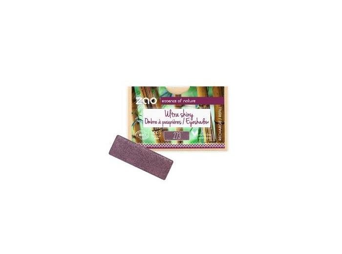 Recharge Ombre à paupières nacrée rectangle 273 Purple rain-Zao Make up