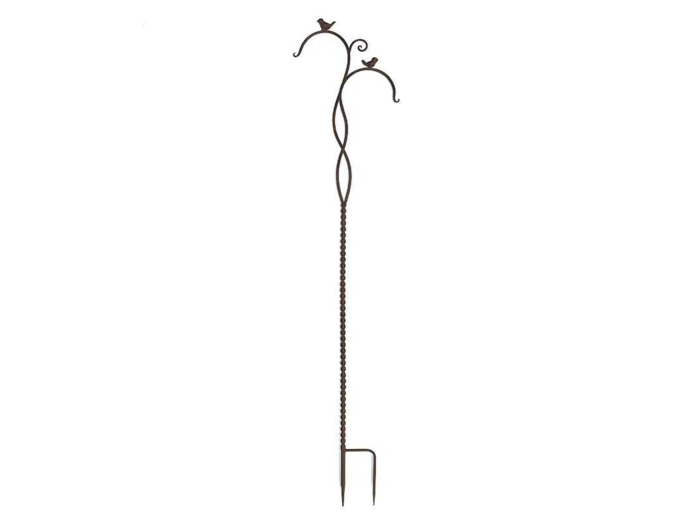 Tuteur double potence fer à cannelures 33x4x150cm