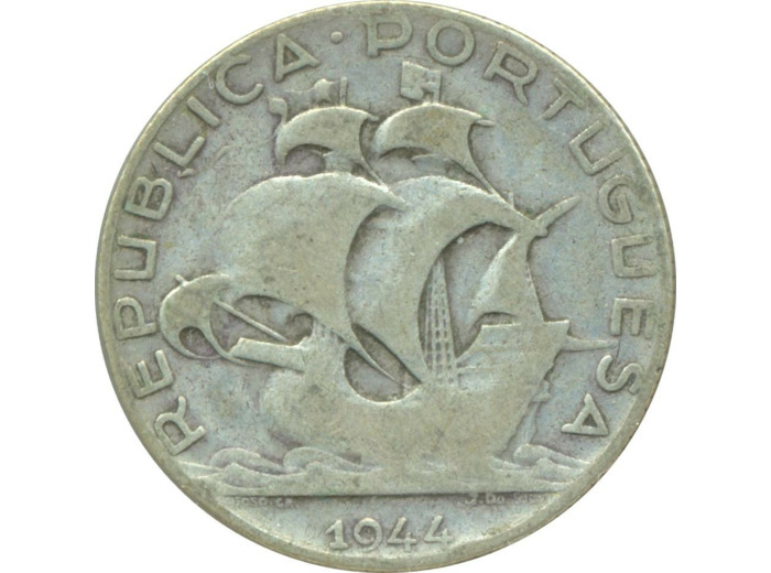 PORTUGAL 2.5 ESCUDOS 1944 TB