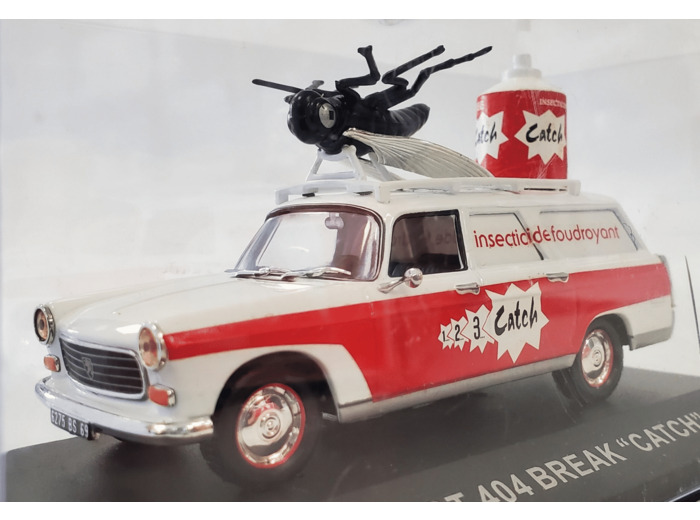 PEUGEOT 404 BREAK CATCH TOUR DE FRANCE 1/43 AVEC BOITE