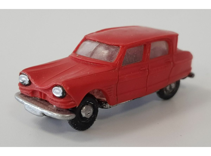 NOREV 1/86 HO CITROEN AMI 6 ROUGE