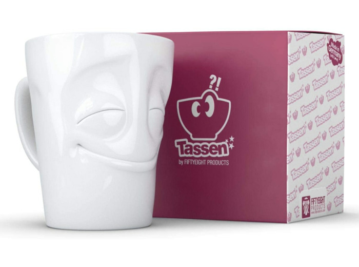 Mug visage HUMEUR - Joyeux  - 350 ml