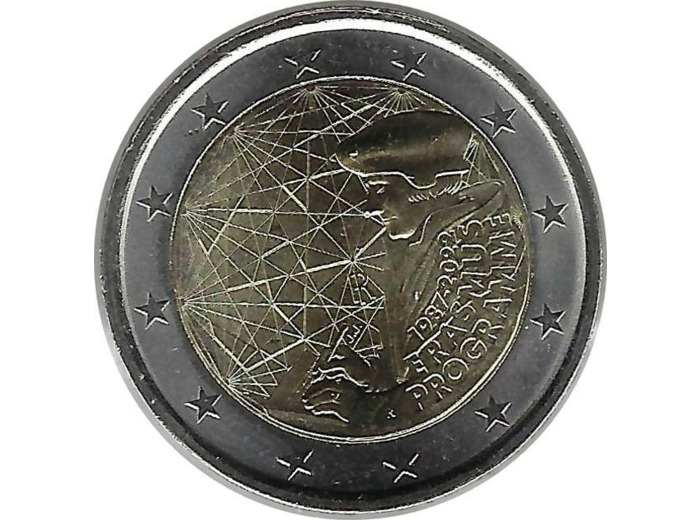 ITALIE 2022 2 EURO COMMEMORATIVE ERASMUS SUP