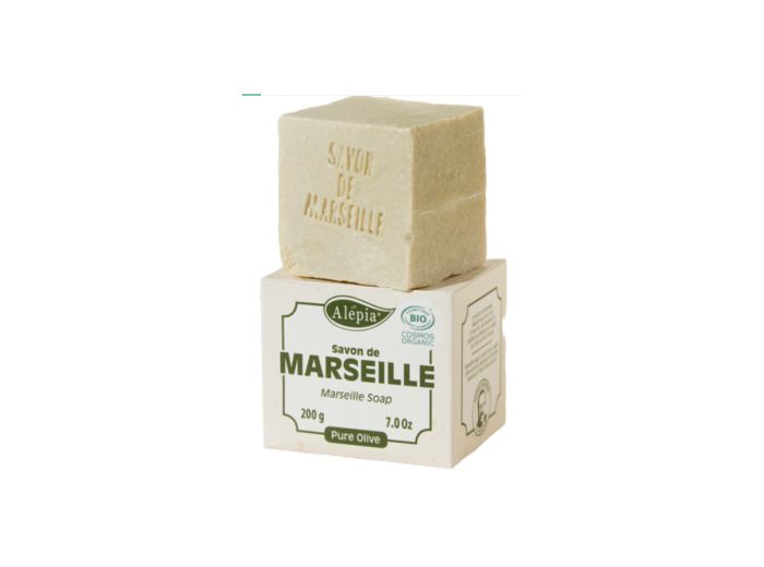 Savon de Marseille véritable pure olive BIO 200g