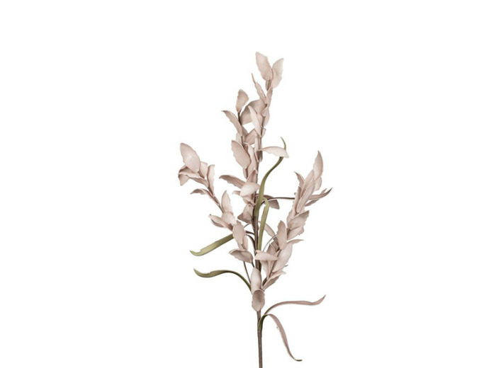 Fleur artificielle colchi rose pale polyester 100cm