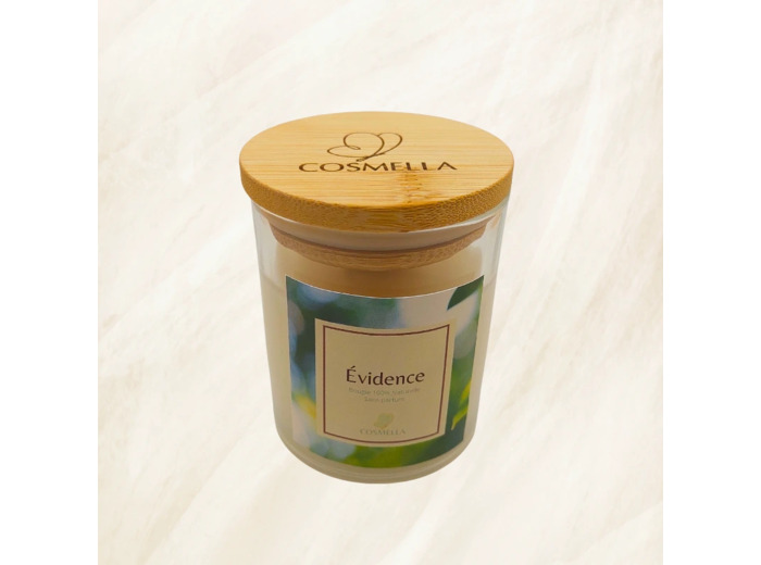 Bougie Évidence - 100% naturelle sans parfum