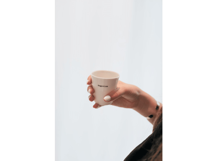 Tasse Expresso Angevine Blanc - Sophie Masson