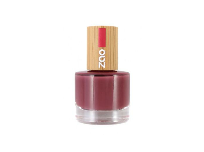 Vernis à ongles Bio - 667 Rose amarante- 8 ml - Zao Make-up