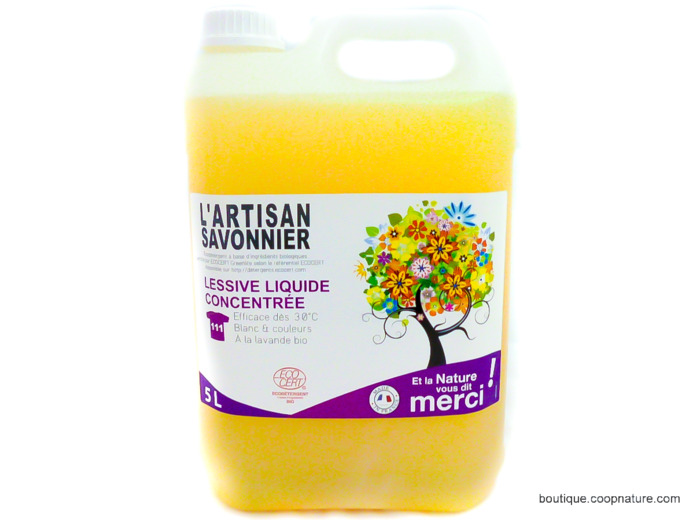 Lessive Concentrée Lavande Ecocert 5L