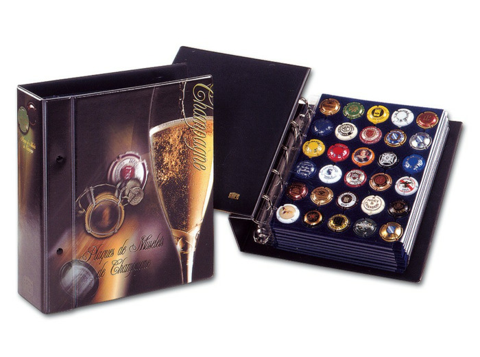Album Champagne "Artline"  Pour les plaques de muselet de Champagne (safe 7865)
