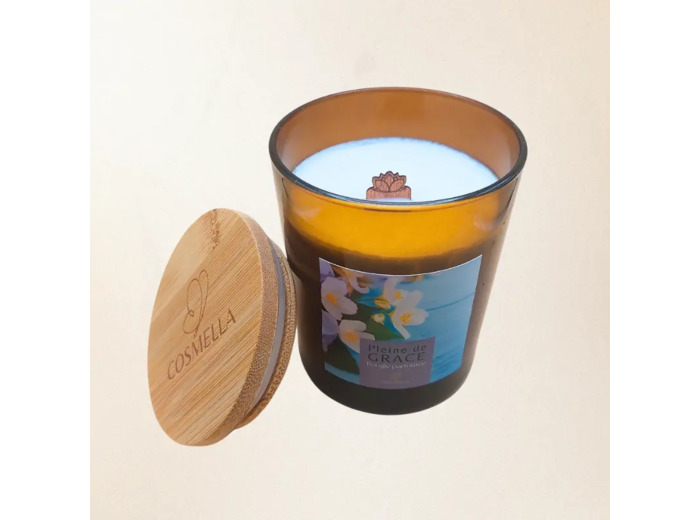 Bougie parfumée rechargeable - Pleine de grâce