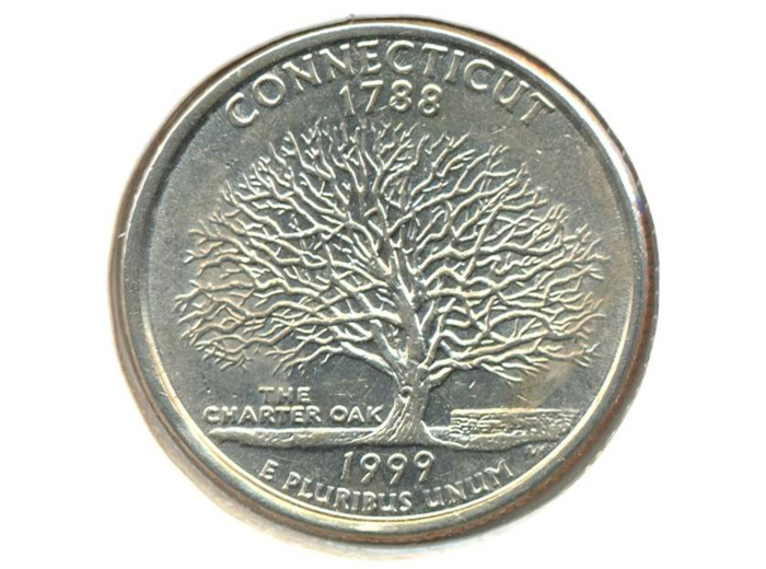 AMERIQUE (U.S.A) 1/4 DOLLAR 1999 P CONNECTICUT SUP (W297)