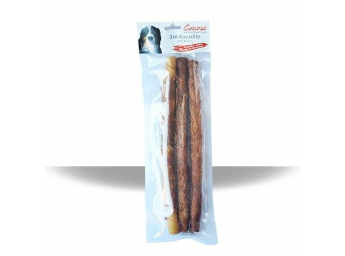 Friandises XXL Corwex rouleaux à mâcher au poulet (1m)