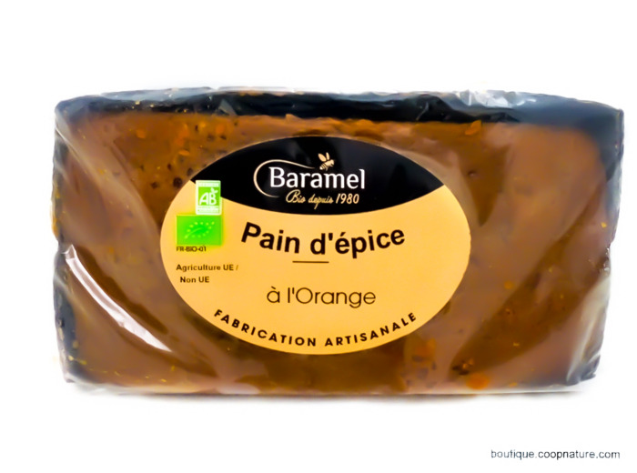 Pain d'épice à l'orange Bio 300g