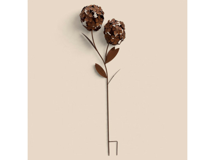 Tuteur fleurs Hortensias 35x17x122cm