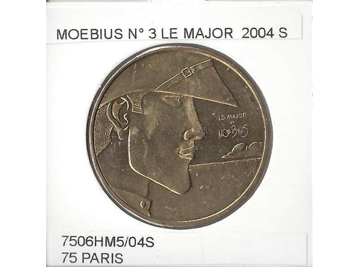 75 PARIS MOEBIUS LE MAJOR  Numero 3 2004 S  SUP