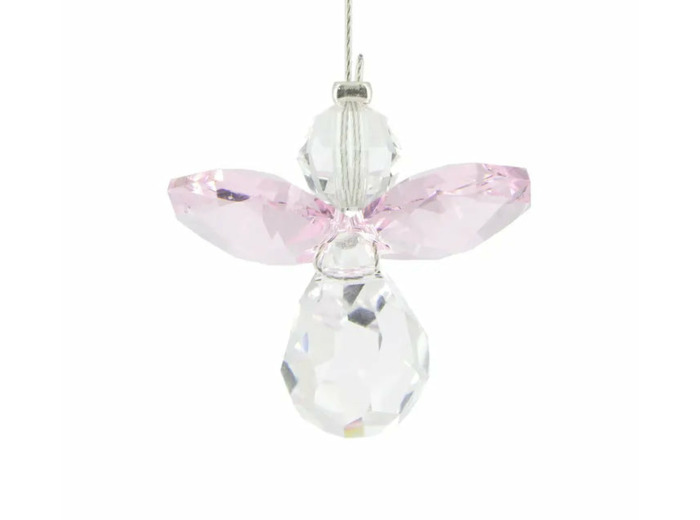 Ange Gardien Quartz Rose Octobre | Cristal Feng Shui Tierra Zen