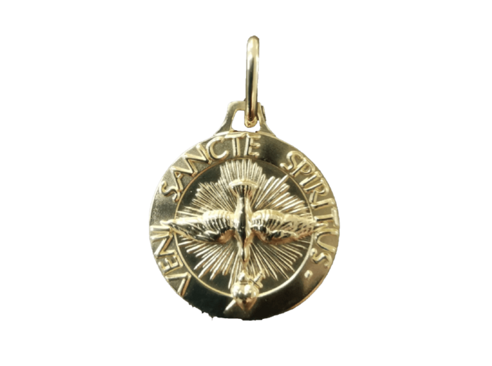Médaille 18mm en Laiton - SAINT ESPRIT