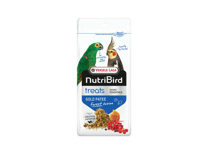 NutriBird Treats GOLD pâtée, Fruits & miel - 250g