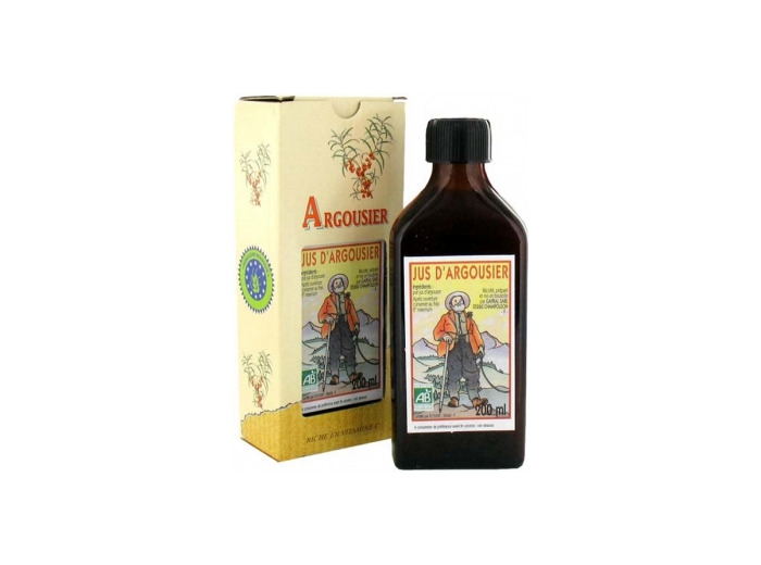 Jus d'Argousier bio non sucré 200ml