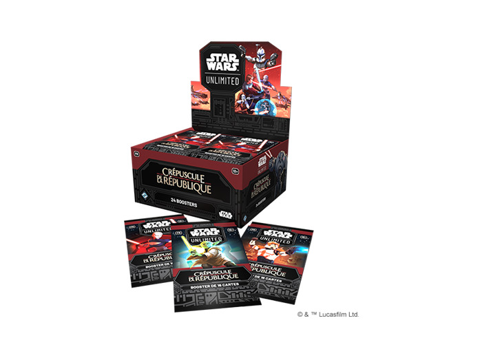Display Star Wars Unlimited: Crépuscule de la République