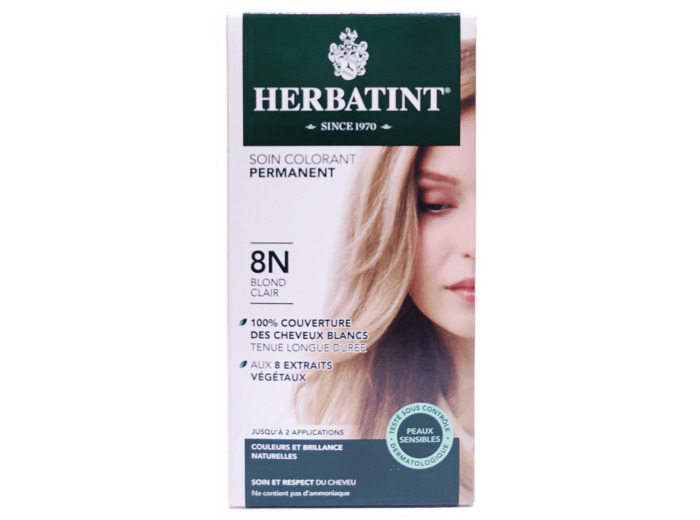 Soin Colorant Permanent 8N Blond Clair 150ml