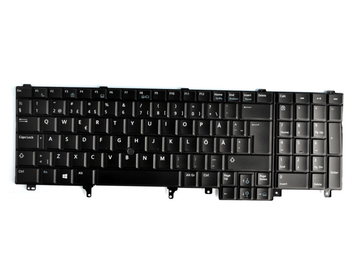 Dell keyboard - 031CWT MP-1026S0J6981W PK130VI2B19 - Qwerty Swedish/Finlande