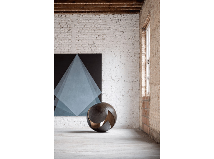 Sculpture bronze Breaking Out de Gardeco