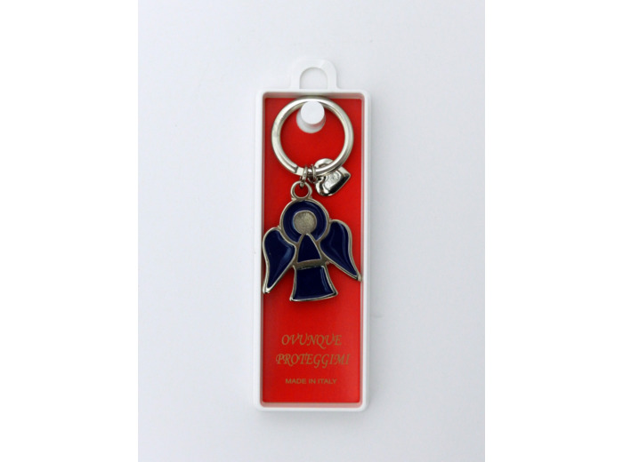 Porte-Clefs ANGE GARDIEN- BLEU