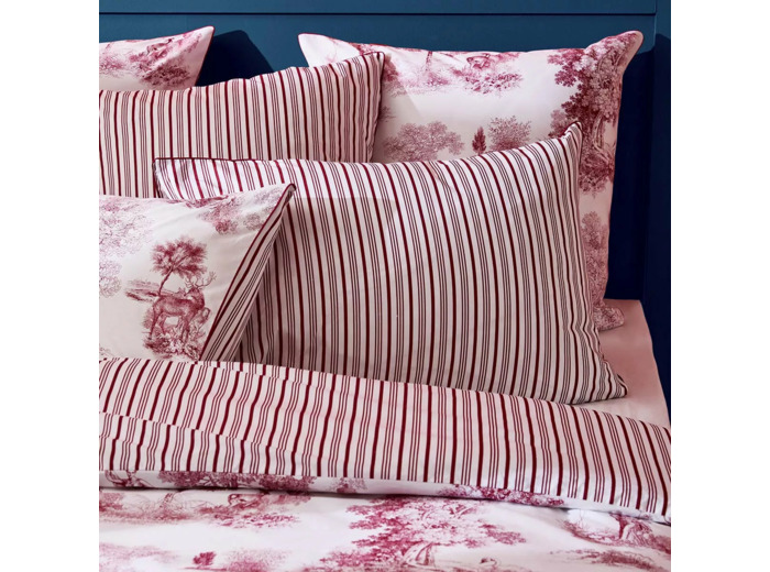 Taie d'oreiller POÉSIE ROSSO Garnier Thiebaut