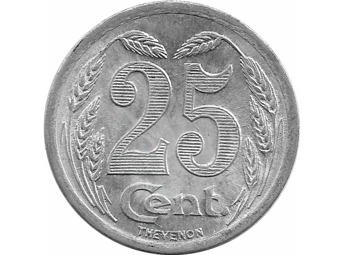 27 EURE - EVREUX 25 CENTIMES 1921 TTB+