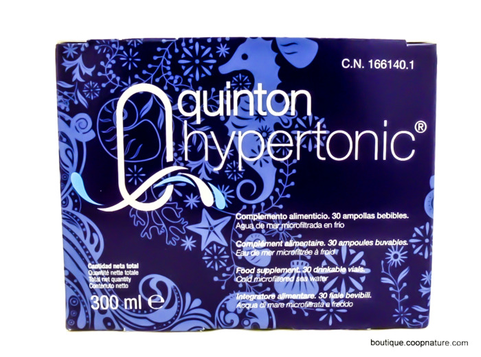 Eau de Mer Hypertonic 30 Ampoules Buvables