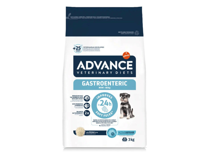 Advance Veterinary Chien, GASTROENTERIC MINI - 3KG