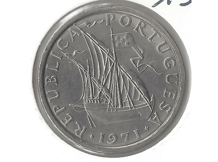 PORTUGAL 10 ESCUDOS 1971 A TTB+( W600)