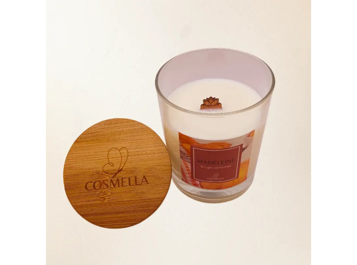 Bougie parfumée rechargeable - Madeleine