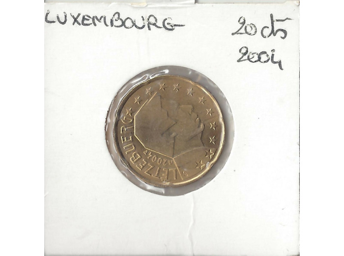 Luxembourg 2004 20 CENTIMES SUP