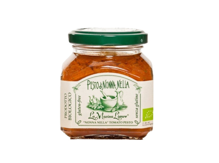 Pesto rouge bio aux tomates fraîches de Ligurie 180G